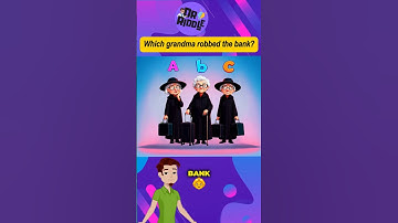 Which grandma is the thief? #riddleoftheday #enigma #puzzle #riddleaddict #riddlechallenge