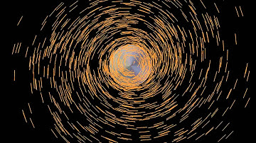 blender test2, particles, force field.