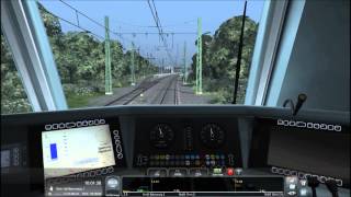TS2015 HD: Cologne to Koblenz Route Round Trip Cab Ride in DB BR146.0 & BR146.2 Timelapse 4x screenshot 2