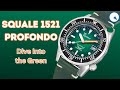 Dive Watches from Green to Black - Squale 1521 Profondo World Premiere!