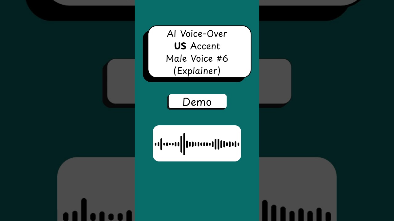 US Accent | Male Voice #6 | Explainer Style Voice-over Demo 