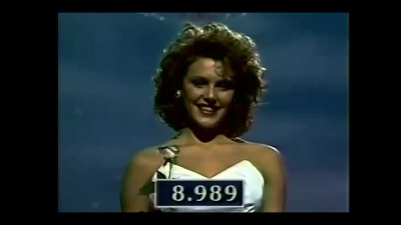 Mona Grudt ( Norway Miss Universe 1990 - Evening Gown Competition - YouTube