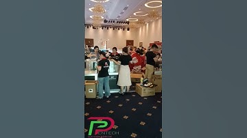 Cổng từ chống trộm an ninh chíp từ trong sự kiện triễn lãm độc lạ thu hút hàng triệu khách hàng Việt