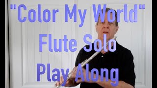 Color My World Flute Play Along