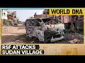 At least 100 killed in RSF attack on Sudanese village | World DNA | WION