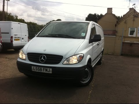 2008 MERCEDES-BENZ VITO VAN REVIEW