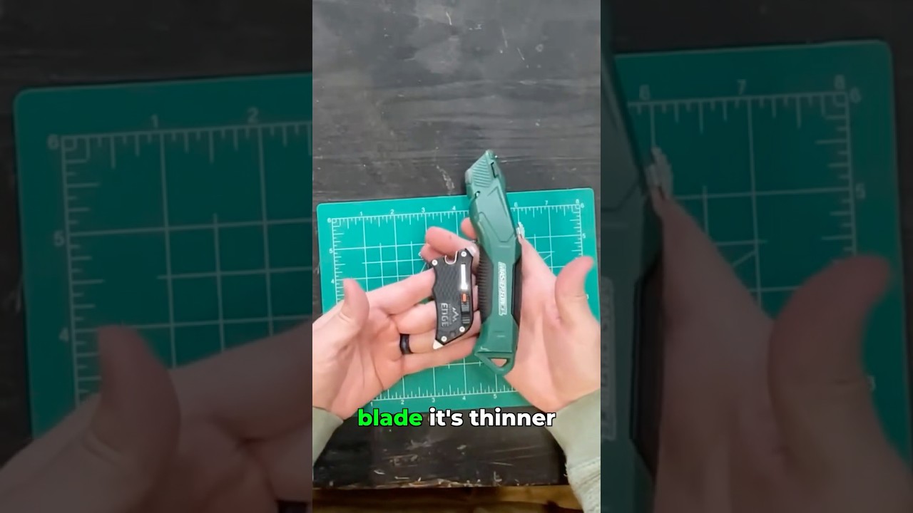 Razor Blade Knife vs Multi-Tool: Which Wins? #edc #knife #comparison