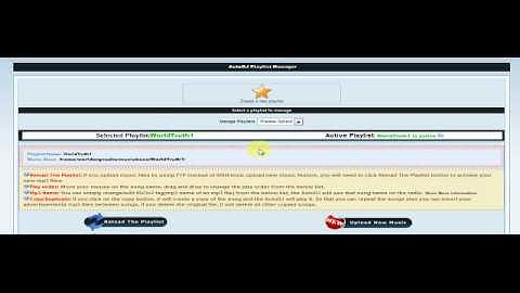 Working with the AutoDJ Shoutcast Settings in WHMSonic for WorldTruth