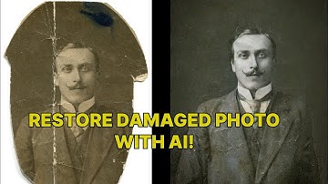 Restore Old Photos with Luminar Neo | Full AI Retouching Tutorial