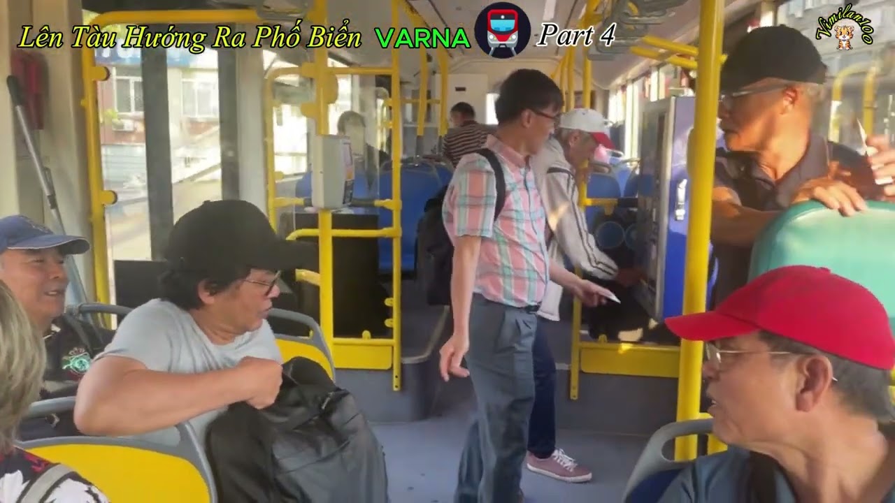 Lên Tàu Hoả Đến Phố Biển VARNA