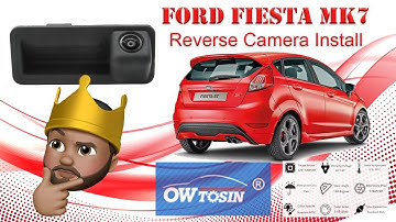 Ford Fiesta MK7 - Reverse Camera with Boot / Trunk release Install