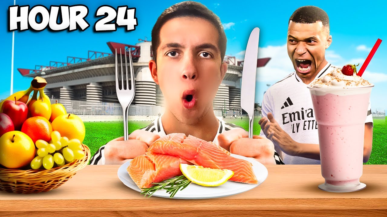 Ζω σαν τον Mbappe για 24 ΩΡΕΣ!