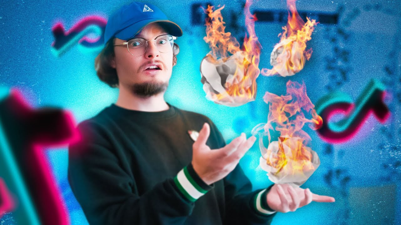 J'ai Fait les PIRES Expériences que j'ai vues sur TikTok .. (j'ai brulé, vite fait, tqt)