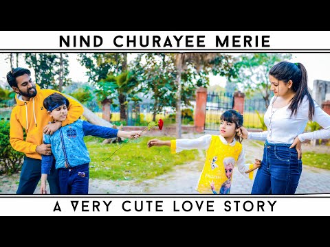 Neend Churai Meri |Funny Love Story|Hindi Song | Cute Romantic Love Story|SaifinaDareib |Meerut Star