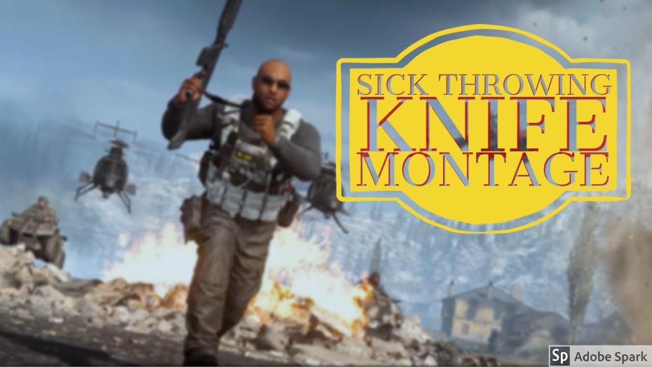 Warzone throwing knife montage fearless YouTube