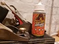 How to use Gorilla Glue as a rod finish?