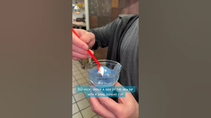 Dairy Queen Ice Cream Hack 😱#dq #dairyqueen #mukbang #backtoschool #asmr #gamtng