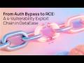 From Auth Bypass to RCE: A 4-Vulnerability Exploit Chain in DataEase - Exploit POC