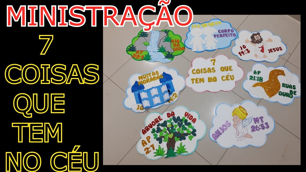 MINISTRAÇÃO 7 COISAS QUE TEM NO CÉU