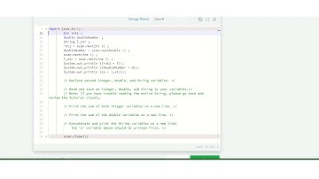 Hackerrank : 30 days of code | Day1 DataTypes