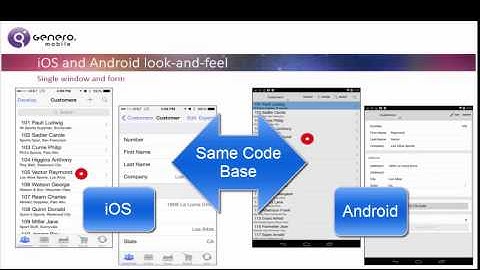 Introduction to Genero Mobile