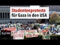 Studentenproteste fr gaza in den usa interview mit den organisatoren