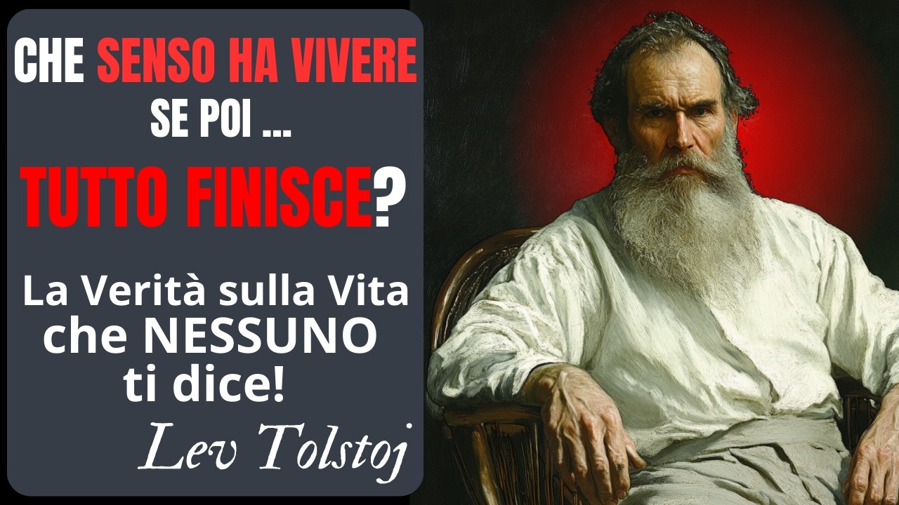 Qual è il vero significato della vita? Il Filosofo Tolstoj e la