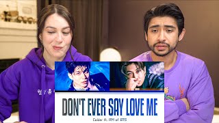 Colde x RM - &#39;Don&#39;t ever say love me&#39; Reaction