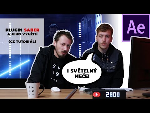 ADOBE AFTER EFFECTS | FREE Plugin SABER a jeho využítí