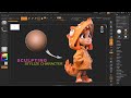 A cute surprise  zbrush character sculpting