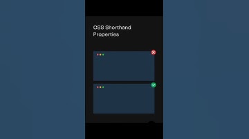 Css Shorthand Properties