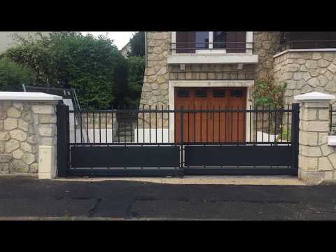 Saint-Louis Travaux® Video Maçonnerie Portail Aluminum Chaville.MOV