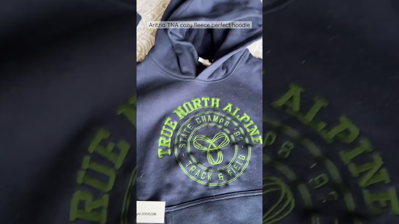 Aritzia cozy fleece perfect hoodie! 