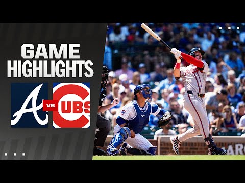 Braves vs. Cubs Game Highlights (5/23/24) 