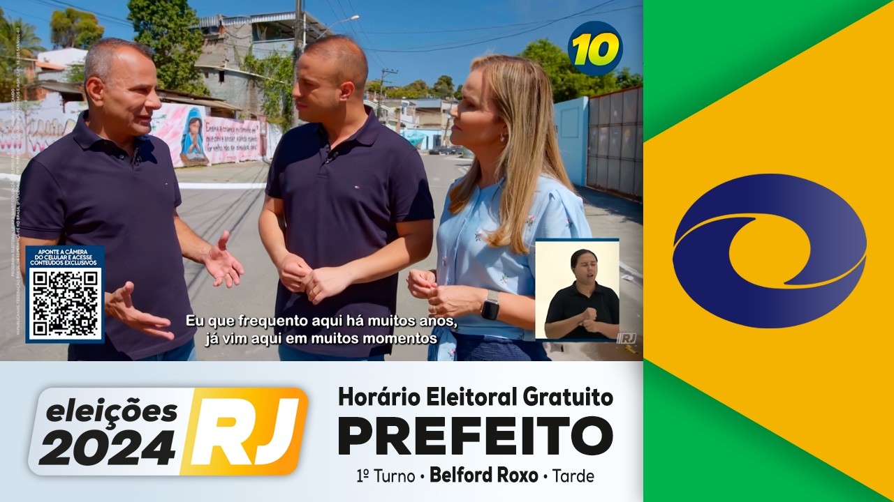 [RJ] Horário Eleitoral | Prefeito | Belford Roxo | 1º Turno | Tarde ...