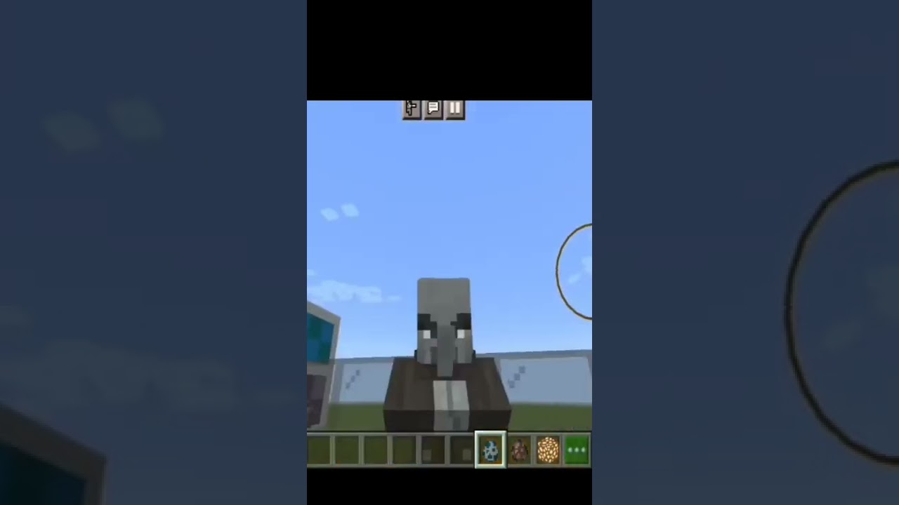 minecraft 1000 vindicator vs 1 village 🤯