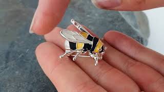 Bee Brooch Video