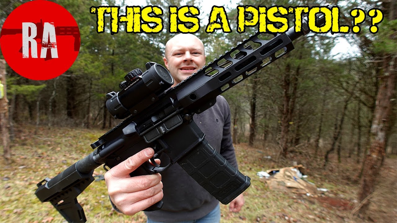 Palmetto State Armory 300 Blackout AR Pistol - YouTube