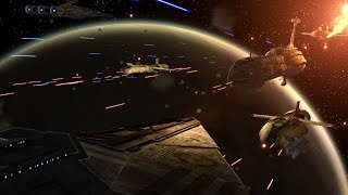 Space Battle at Sullust and Count Dooku betray Asajj Ventress
