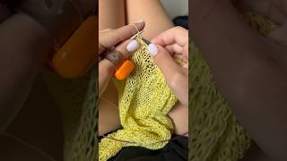 Real-Time Knitting Asmr Peace Guess What Will It Be