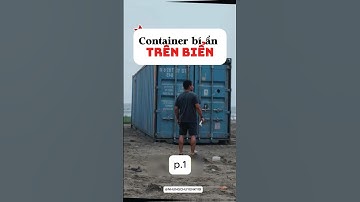 Container bí ẩn trên biển. #shorts