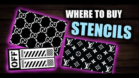 Where To Buy Stencils (I FINALLY Made a Website)