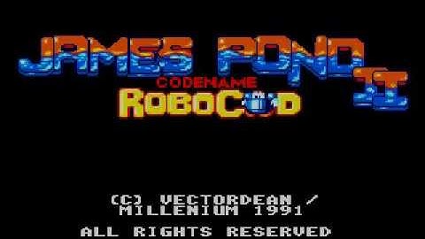 James Pond 2: Codename Robocod(Mastersystem) Pt.1