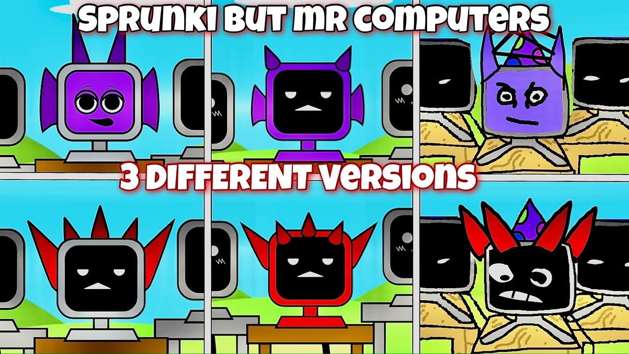 Incredibox Sprunki Mr Fun Computers BUT Different Versions [NEW MODS ...