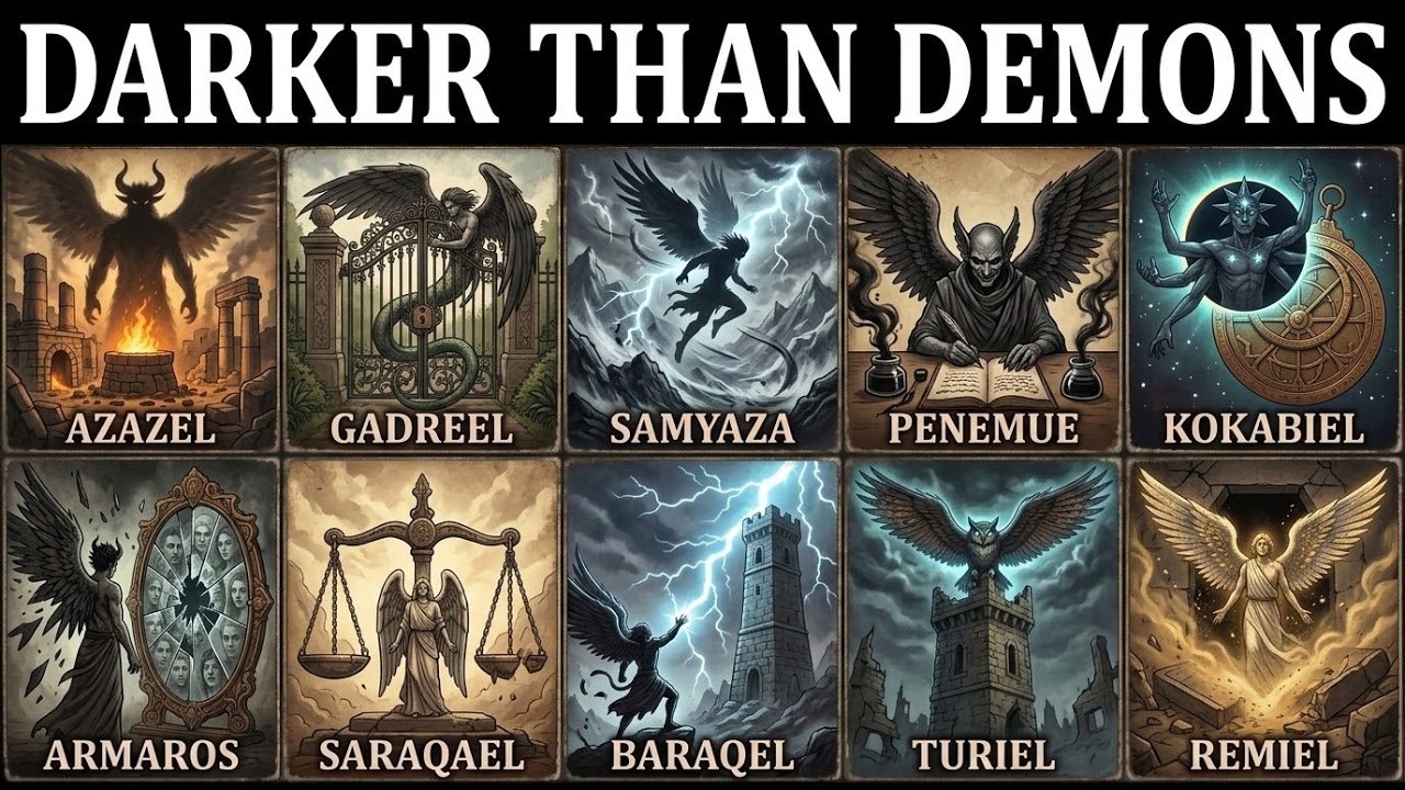 ⁣10 Angels the Church Erased to Hide What They Really Were