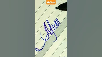 Cursive writing || Name Status video || Public Demand