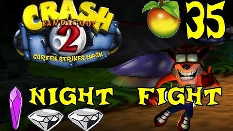 Crash Bandicoot 2: Cortex Strikes Back - Wumpa 35: Night Fight