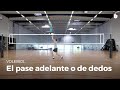 El pase adelante o de dedos | Voleibol