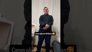 Canım Olum Ilk Defa Namaz Kılıyor