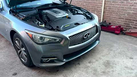 2015 Q50 Quick Front Brake Pad Change